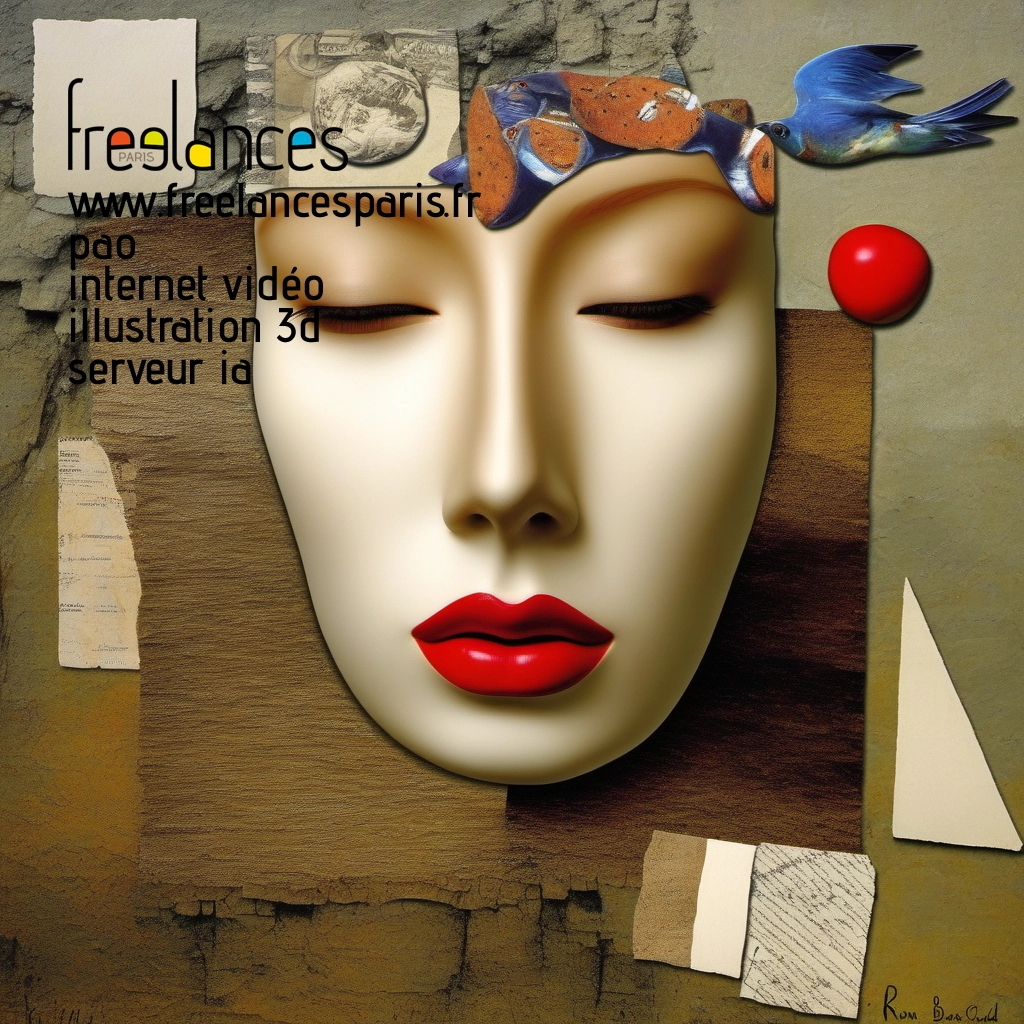 Pao mise en page internet vidéo illustration 3d serveur IA générative AI freelance paris studio de création magazines 49tivtb0